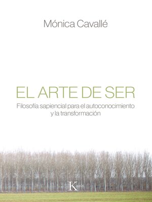 cover image of El arte de ser